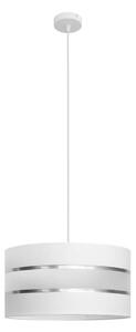 Lampadario a sospensione con filo HELEN 1xE27/15W/230V diametro 40 cm bianco