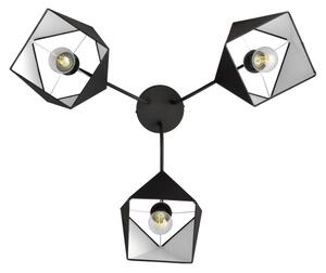 Lampadario ADAMANT 3xE27/15W/230V nero