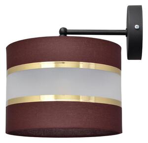 Applique HELEN 1xE27/15W/230V marrone/nero/oro
