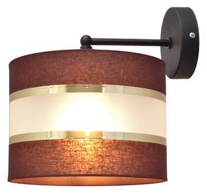 Applique HELEN 1xE27/15W/230V marrone/nero/oro