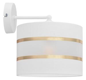 Applique HELEN 1xE27/15W/230V bianco/oro