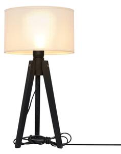 Lampada da tavolo ALBA 1xE27/15W/230V color crema/pino
