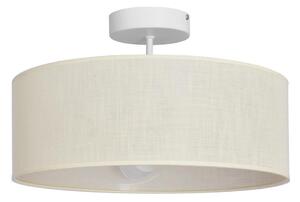 Lampadario a sospensione con supporto rigido ALBA 3xE27/15W/230V panna