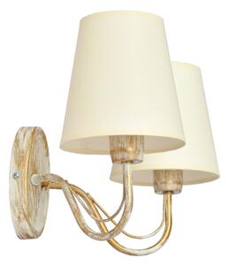 Applique MALBO 2xE27/15W/230V beige