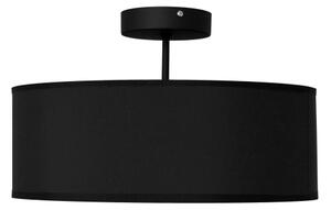 Lampadario a sospensione con supporto rigido ALBA 3xE27/15W/230V nero