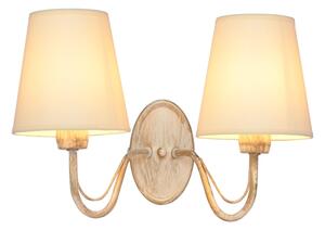 Applique MALBO 2xE27/15W/230V beige