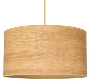 Lampadario a sospensione con filo ALBA 1xE27/15W/230V diametro 45 cm marrone
