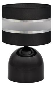 Lampada da tavolo HELEN 1xE27/15W/230V nero/argento