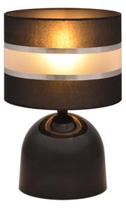 Lampada da tavolo HELEN 1xE27/15W/230V nero/argento