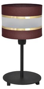 Lampada da tavolo HELEN 1xE27/15W/230V marrone/nero/oro