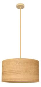 Lampadario a sospensione con filo ALBA 1xE27/15W/230V diametro 45 cm marrone