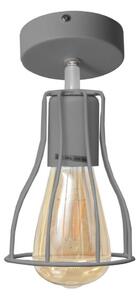 Lampadario fisso TUBE II 1xE27/15W/230V grigio