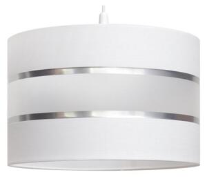 Lampadario a sospensione con filo HELEN 1xE27/15W/230V diametro 35 cm bianco