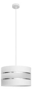 Lampadario a sospensione con filo HELEN 1xE27/15W/230V diametro 35 cm bianco