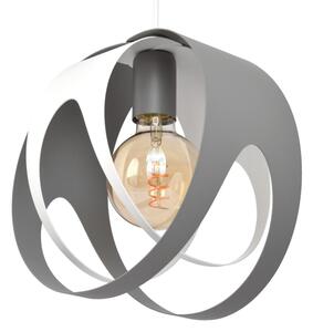 Lampadario a sospensione con filo MOONLIGHT 1xE27/15W/230V grigio