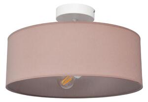 Lampadario a sospensione con supporto rigido ALBA 3xE27/15W/230V rosa