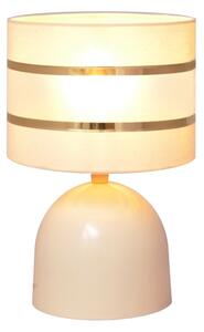 Lampada da tavolo HELEN 1xE27/15W/230V color crema/oro