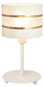 Lampada da tavolo HELEN 1xE27/15W/230V bianco/oro