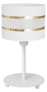 Lampada da tavolo HELEN 1xE27/15W/230V bianco/oro