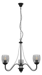 Lampadario a sospensione con catena ALLENA 3xE27/15W/230V