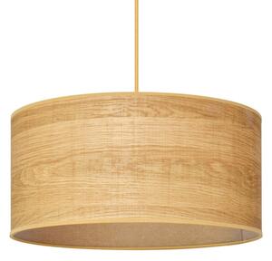 Lampadario a sospensione con filo ALBA 1xE27/15W/230V diametro 40 cm marrone