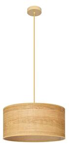 Lampadario a sospensione con filo ALBA 1xE27/15W/230V diametro 40 cm marrone