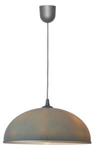 Lampadario su filo CIRCLE 1xE27/15W/230V grigio