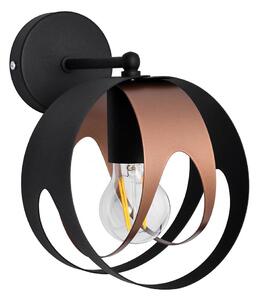 Applique MOONLIGHT 1xE27/15W/230V nero/rame