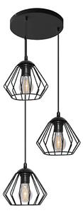 Lampadario a sospensione con filo AGAT 3xE27/15W/230V