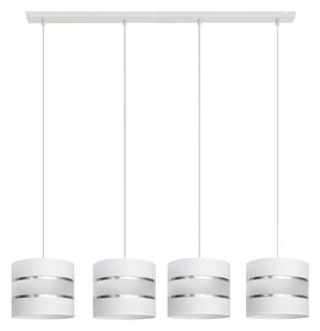 Lampadario a sospensione con filo HELEN 4xE27/15W/230V bianco