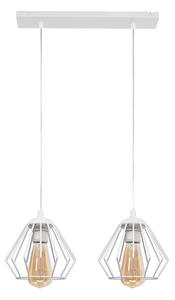 Lampadario a sospensione con filo AGAT 2xE27/15W/230V