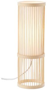 Lampada BRILLANTE Lampada da tavolo Nori naturale/bianco | 1x A60, E27, 40W, g.f. Lampade standard n. ent. | Con interruttore a cavo intermedio | Adatta per lampade LED