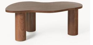 Tavolino da salotto in legno di quercia dalla forma organica Didi