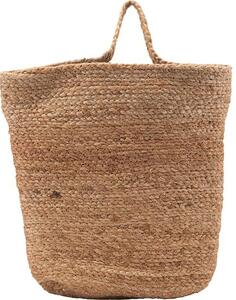 Cesto in canapa Mira, alt. 40 cm