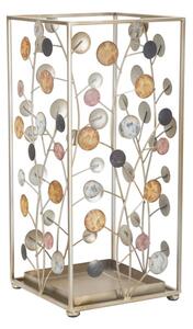 Porta Ombrelli Bixy 22x22x48,5 cm in Ferro Multicolor