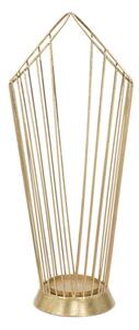 Porta Ombrelli Glam Stick 25,5x18,5x60 cm in Ferro Oro