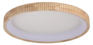 Brilagi - Plafoniera LED FALCON WOOD MODERN LED/60W/230V diametro 80 cm in legno
