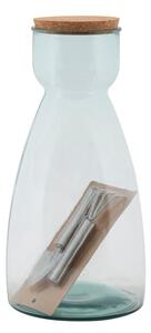 Vaso Garden Ø21,5x43,5 cm Vetro Trasparente