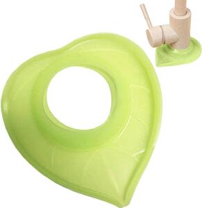 Tappetino per lavello - Protezione antischizzi - Migliora l'igiene della cucina - Design impermeabile in silicone - 15 x 10 cm - Motivo a cuore