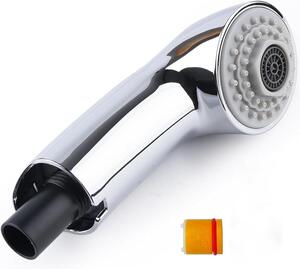Rubinetto estraibile - Accessorio per rubinetto da cucina - Lavori di idraulica per la cucina - Due modalità di erogazione - 175 GPM - Cromo