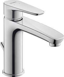 Rubinetto per lavabo, modello M (altezza del beccuccio 110 mm), rubinetto da bagno con sistema di scarico a leva