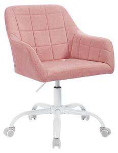 Sedia da ufficio - Sedie da ufficio - Sedia da ufficio girevole - Sedia da ufficio ergonomica - Altezza regolabile - Velluto