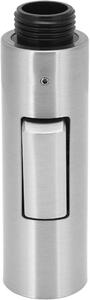Rubinetto da cucina con soffione - Doccetta per cucina - Risparmio idrico - 2 getti - Filettatura G1/2 - Nichel spazzolato