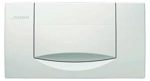 Placca di comando monotasto per cassette di risciacquo a incasso 34x18.5x3.9 cm - Bianco