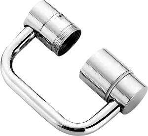 Prolunga flessibile per rubinetto - Accessorio per rubinetto da cucina - Riduttore di consumo idrico - Flessibile a 1080 gradi - Adatto a diversi modelli - Cromato