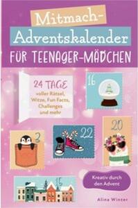 Calendario dell'Avvento interattivo per ragazze adolescenti - Un Avvento all'insegna della creatività