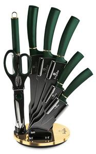 BerlingerHaus - Set coltelli in acciaio inox 8 pz verde/oro