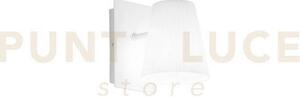Applique a parete cult bianca in metallo 1 luce attacco e14 11xh12c