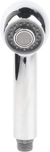 Rubinetto da cucina con soffione - Sostituzione del beccuccio del rubinetto - Doccia a risparmio idrico - Flusso d'acqua a doppio getto - Attacco standard G1/2 - Colore argento