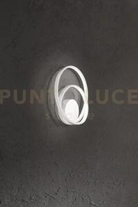 Applique in metallo bianco ritmo led 28w cct 3000k 4000k 6000k cri